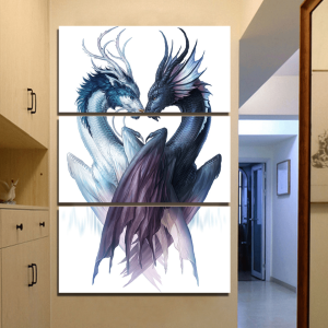 Acrylic dragon painting | Armored Drake™