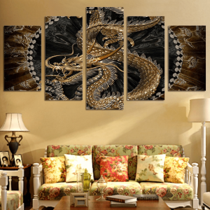 Dragon chinese painting | Armored Drake™