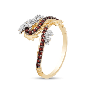 Dragon promise rings for women | Armored Drake