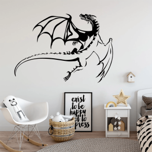 small dragon sticker | Armored Drake™