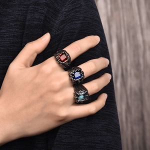 Dragon ring with eyes | Armored Drake